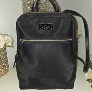 Kate Spade Black and Gold Accent Bag